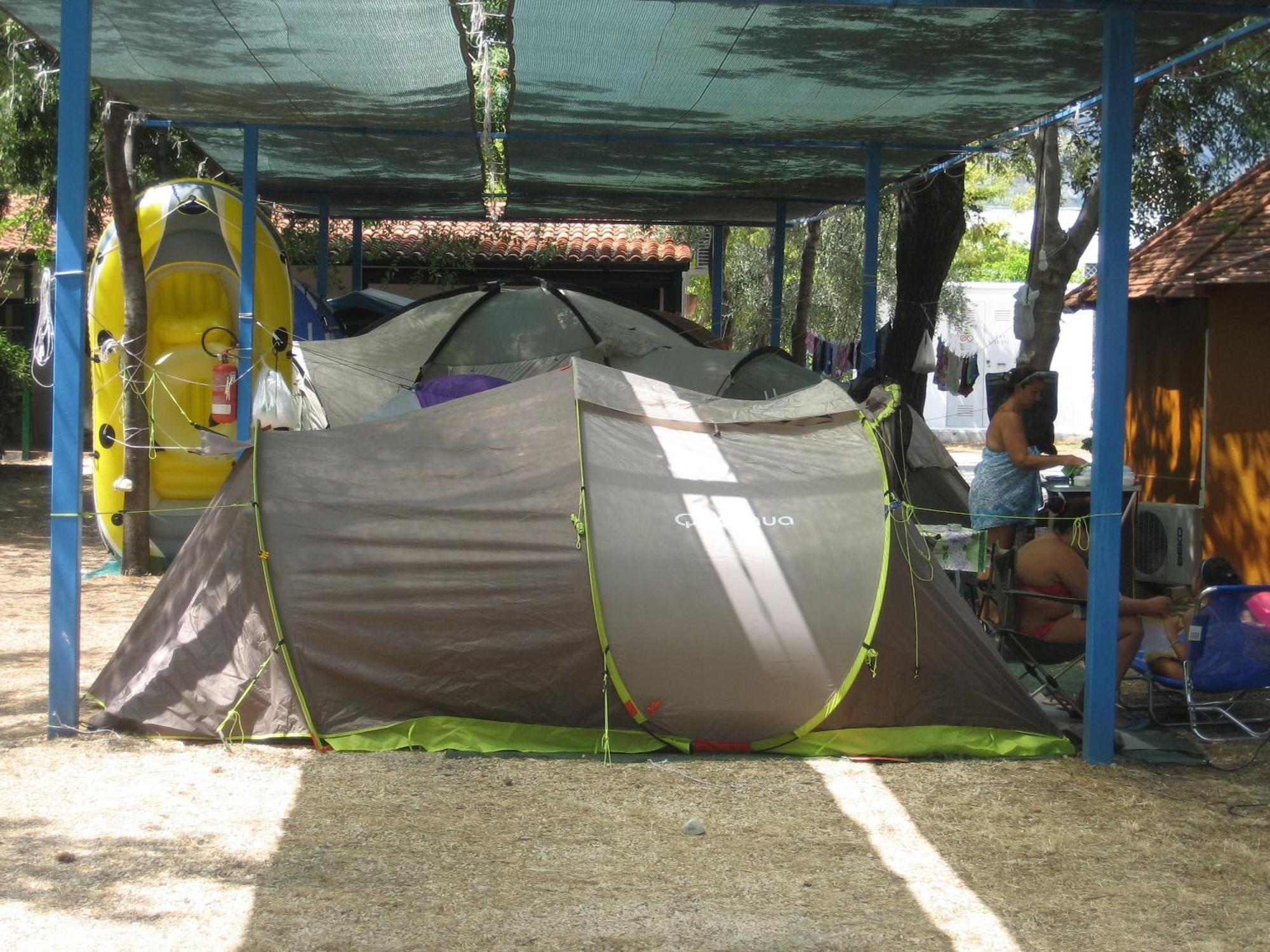 Mattinata Camping Bagian luar foto